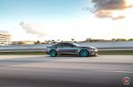 Chevrolet Camaro Matte Black on Vossen Wheels (S21-01) 2019 года